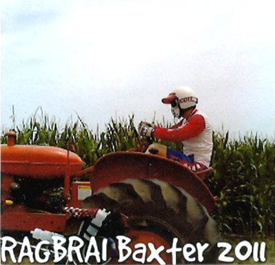 RAGBRAI Tractor in Baxter, Iowa BMX Mongoose